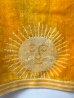 Solar Radiance Jacquard Beach Towel - Premium Home Decor by Moraari