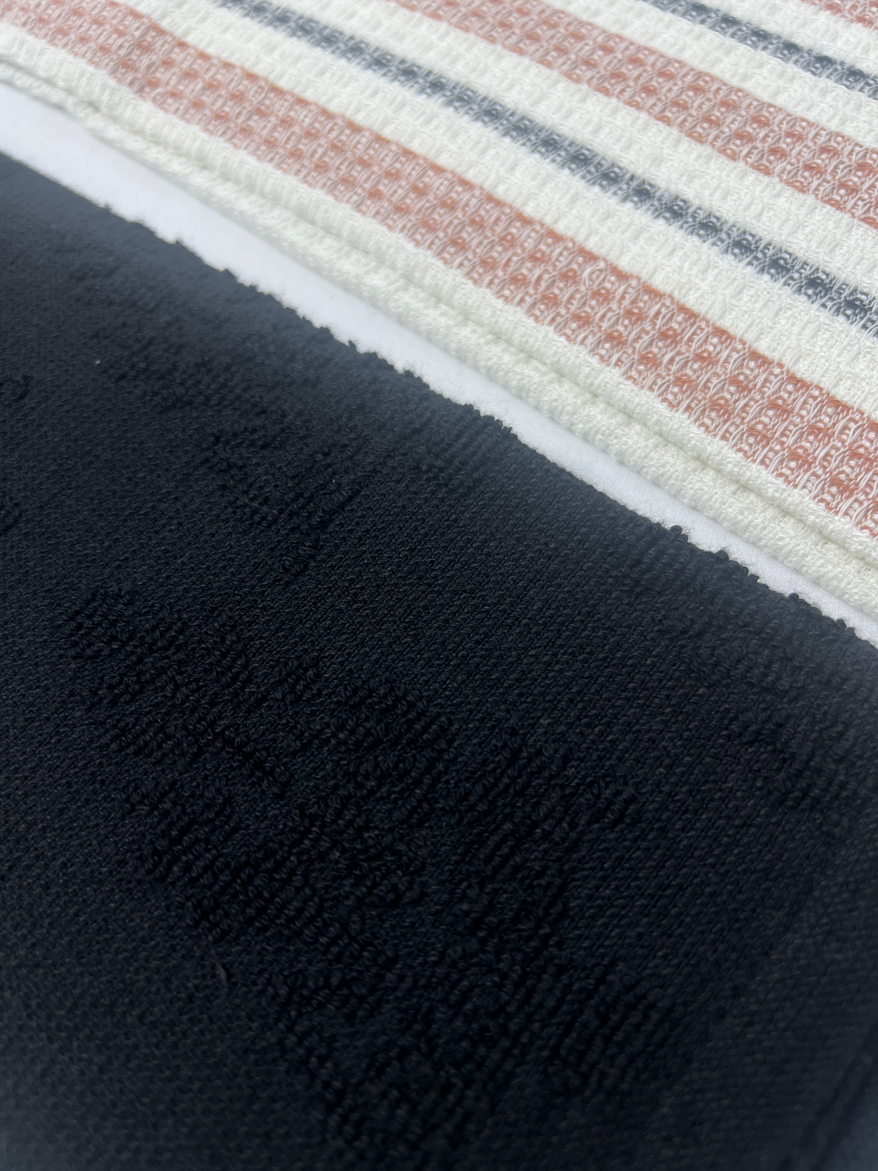 Anya Pine & Stripe Hand Towel - Set of 2 - Premium Home Decor by Moraari