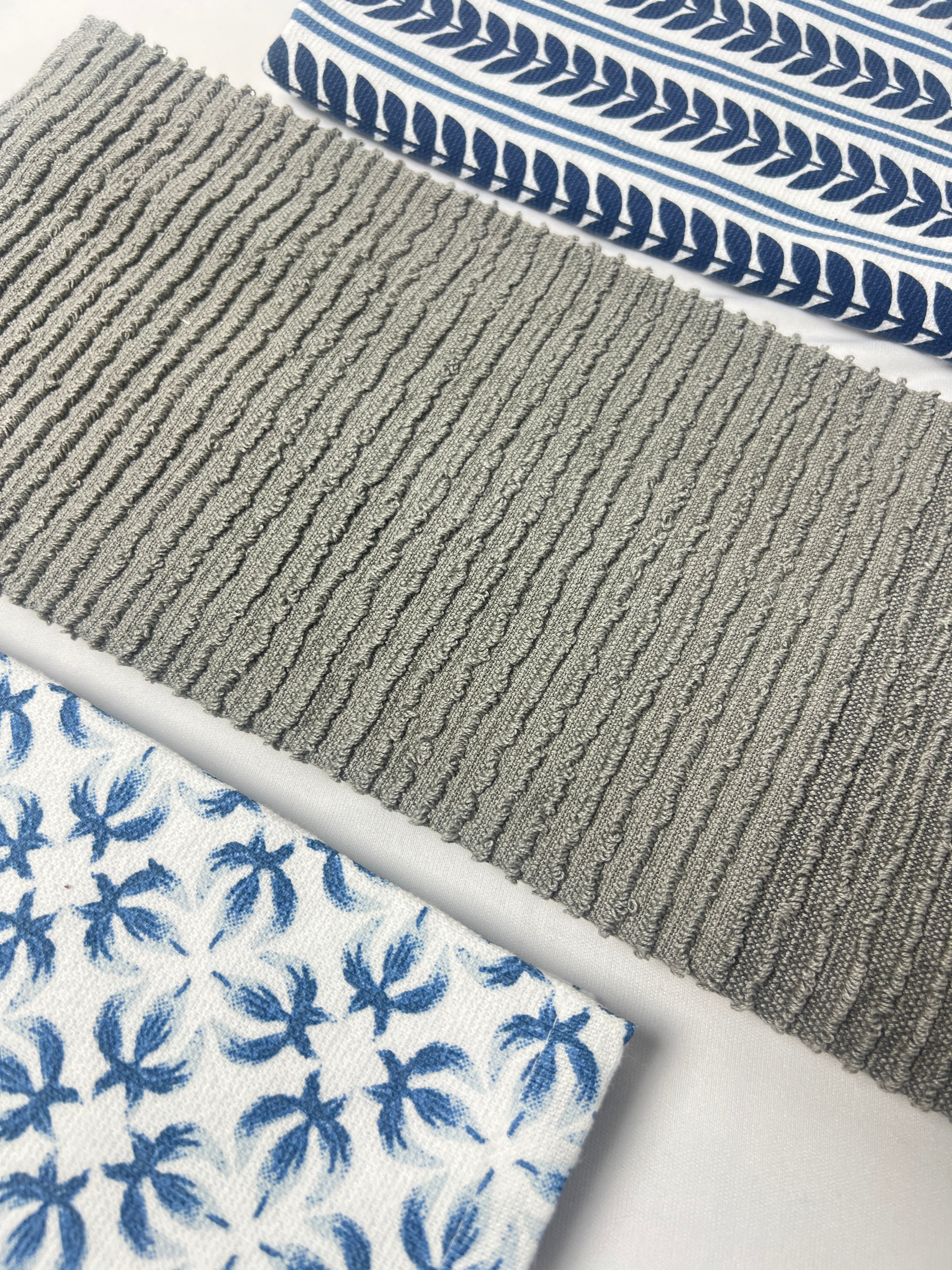 Neel Blue Pottery Kitchen Towel - Set of 3 - Premium Home Decor by Moraari