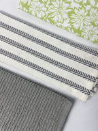 Sage & Slate Kitchen Towel - Set of 3 - Premium Home Decor by Moraari close up