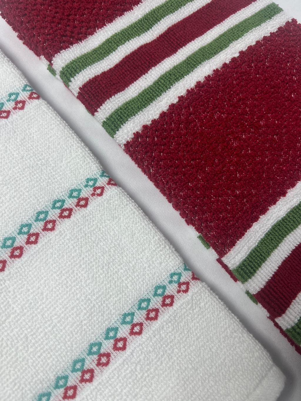 Festive Heritage Kitchen Towel - Set of 2 - Premium Home Decor by Moraari