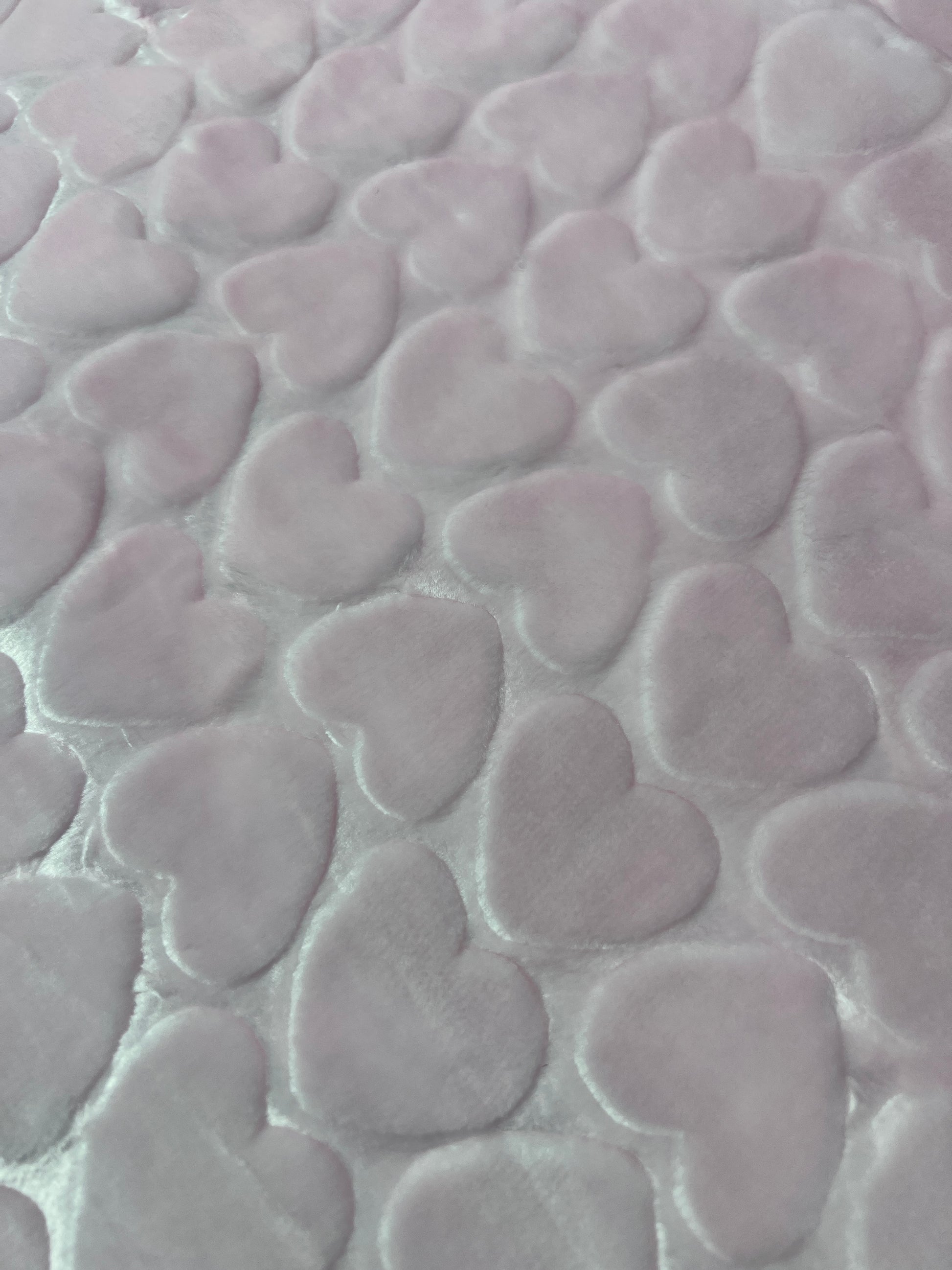 Cloud-Soft Pink Heart Baby Blanket - Premium Home Decor by Moraari
