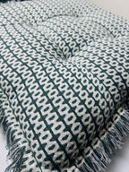 Honeycomb Tassel Floor Cushion - Premium Home Decor by Moraari