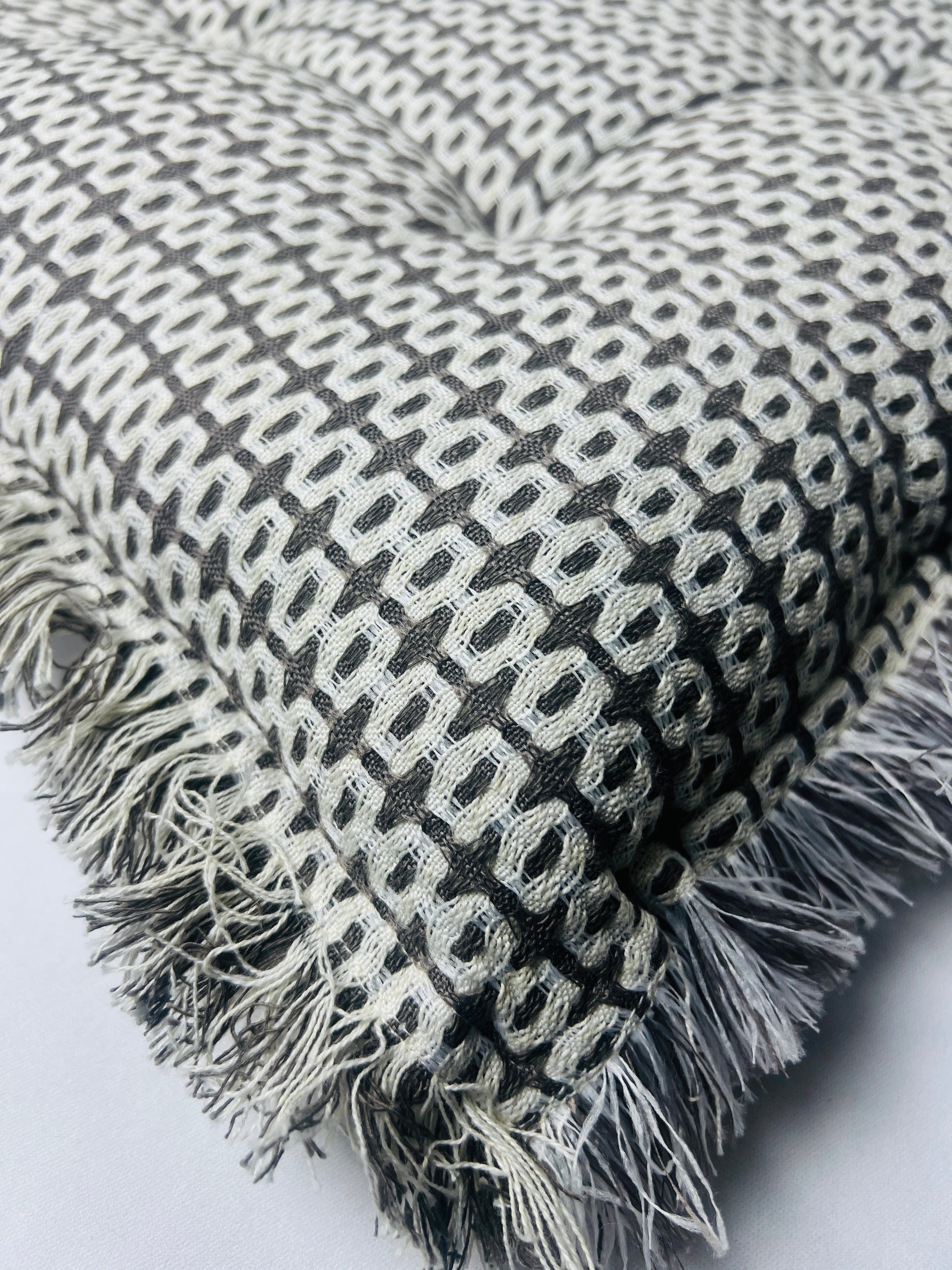 Zahara Fringe Floor Cushion - Premium Home Decor by Moraari