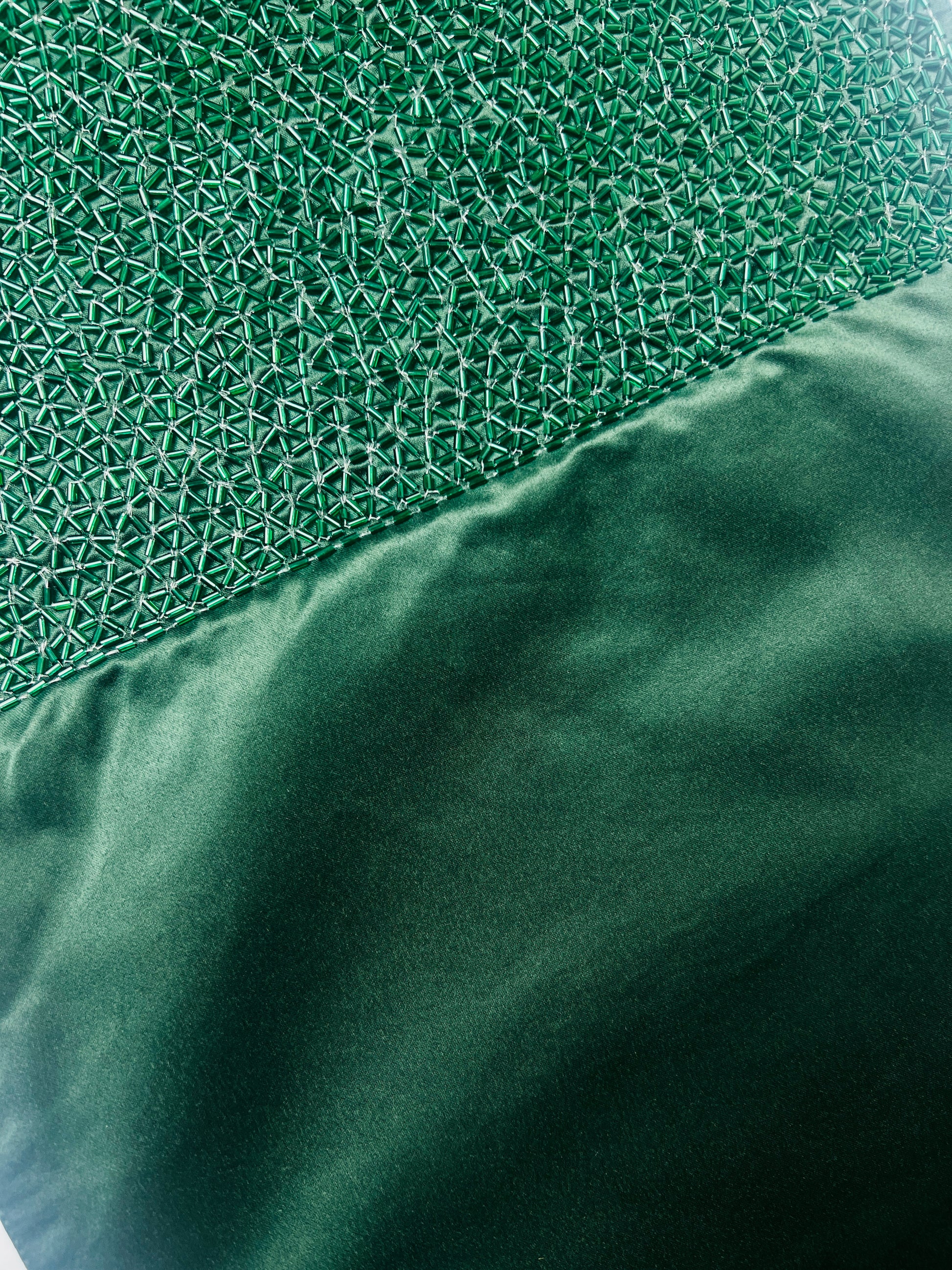 Emerald Serenade Table Runner - Premium Home Decor by Moraari