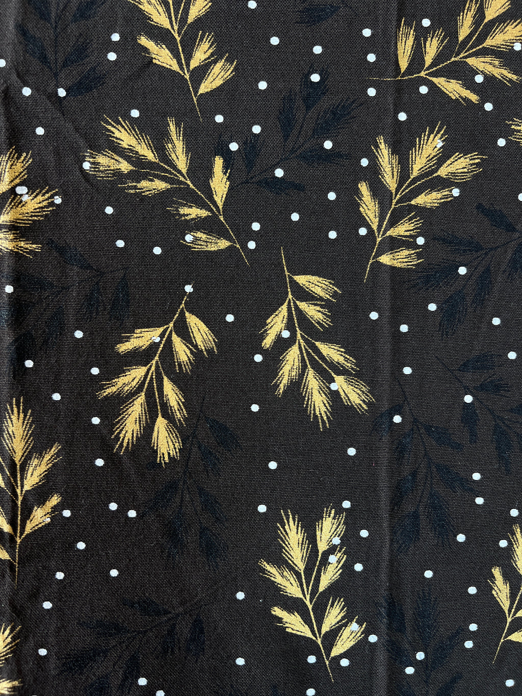 Coffee Gold Leaf Tablecloth - Premium Home Decor by Moraari