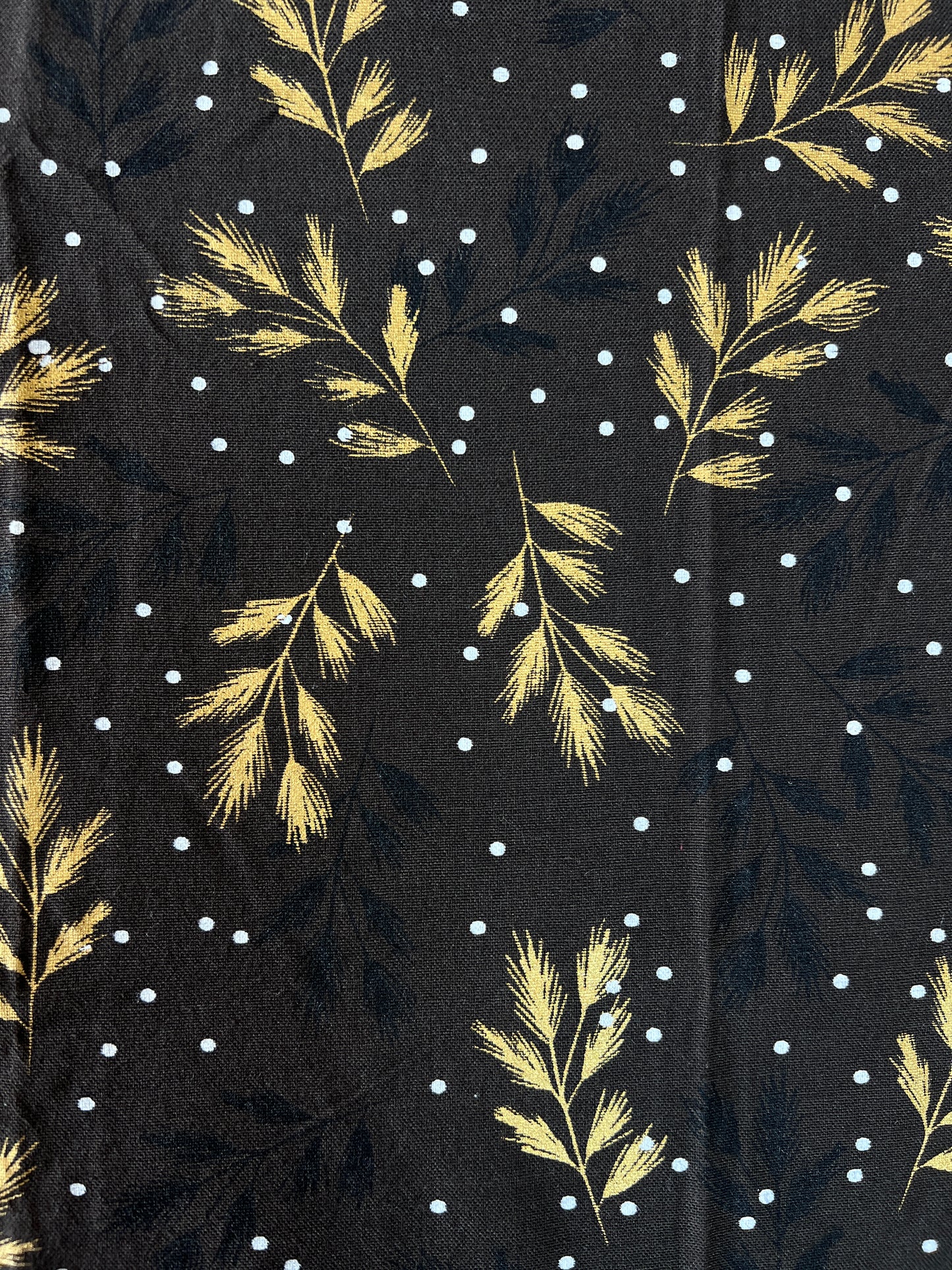 Coffee Gold Leaf Tablecloth - Premium Home Decor by Moraari