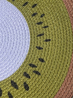 Kiwi Braided Round Placemat - Set of 2 - Premium Home Decor by Moraari