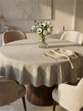Chevron Weave Round Table Cover - Premium Home Decor by Moraari