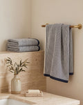 Marina Stripe Towel Set - 1 Bath, 1 Hand, 1 Face