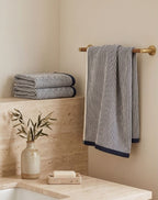 Marina Stripe Towel Set - 1 Bath, 1 Hand, 1 Face