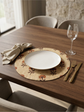 Mitti Buta Braided Placemat - Set of 2 - Premium Home Decor by Moraari