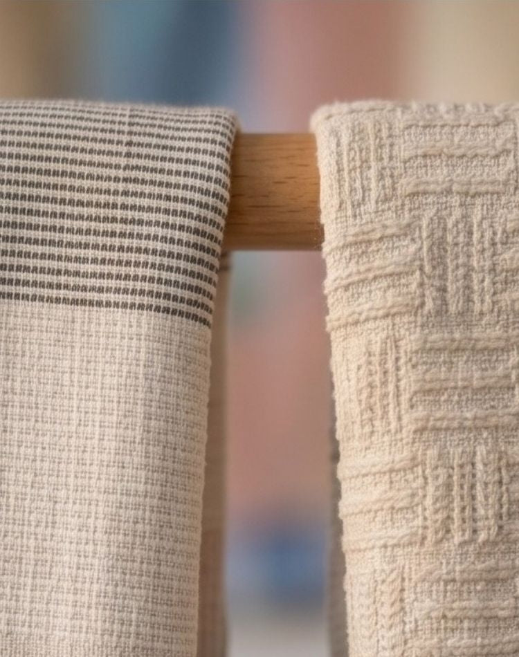 Modern Geometric Hand Towel - Set of 2