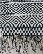 Monochrome Diamond 6 Seater Runner detail