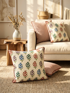 Gulnaar Reversible Cushion Cover - 18X18