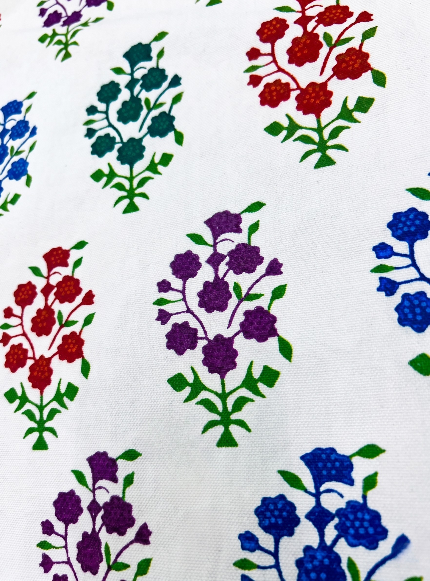 Neelpushp Reversible Cotton Cushion - 18X18