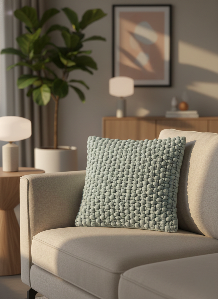 Cloud Pebble Cushion Cover - Premium Home Decor by Moraari
