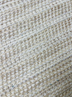 Oatmeal Pebble Jute Table Runner - XL - Premium Home Decor by Moraari
