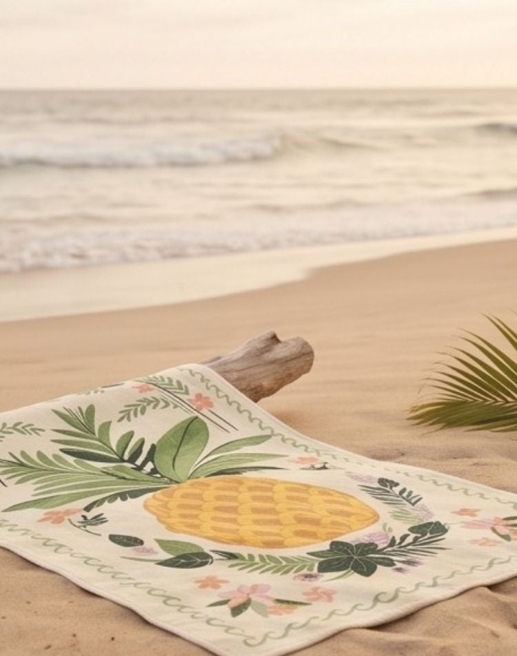 Zuri Tropical Beach Towel