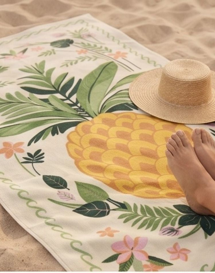 Zuri Tropical Beach Towel