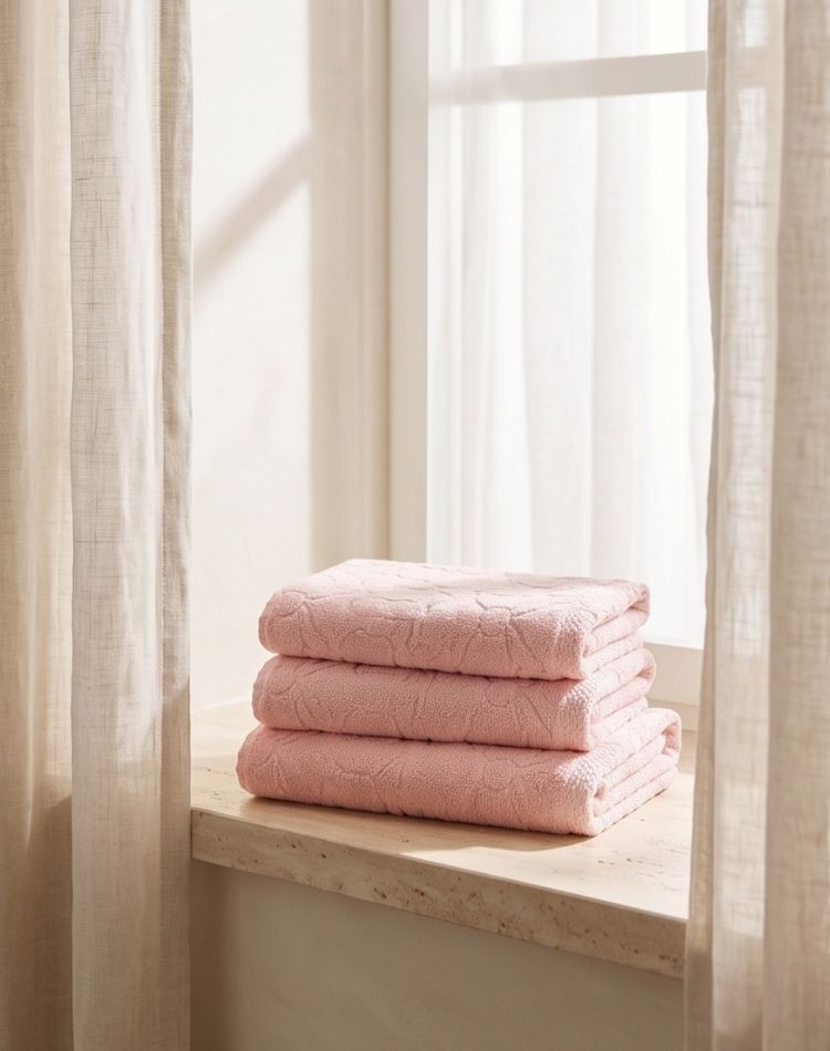 Blush Hand Towel - Set of 3
