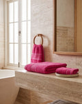 Berry Bloom Bath Towel Set - 1 Bath, 2 Face