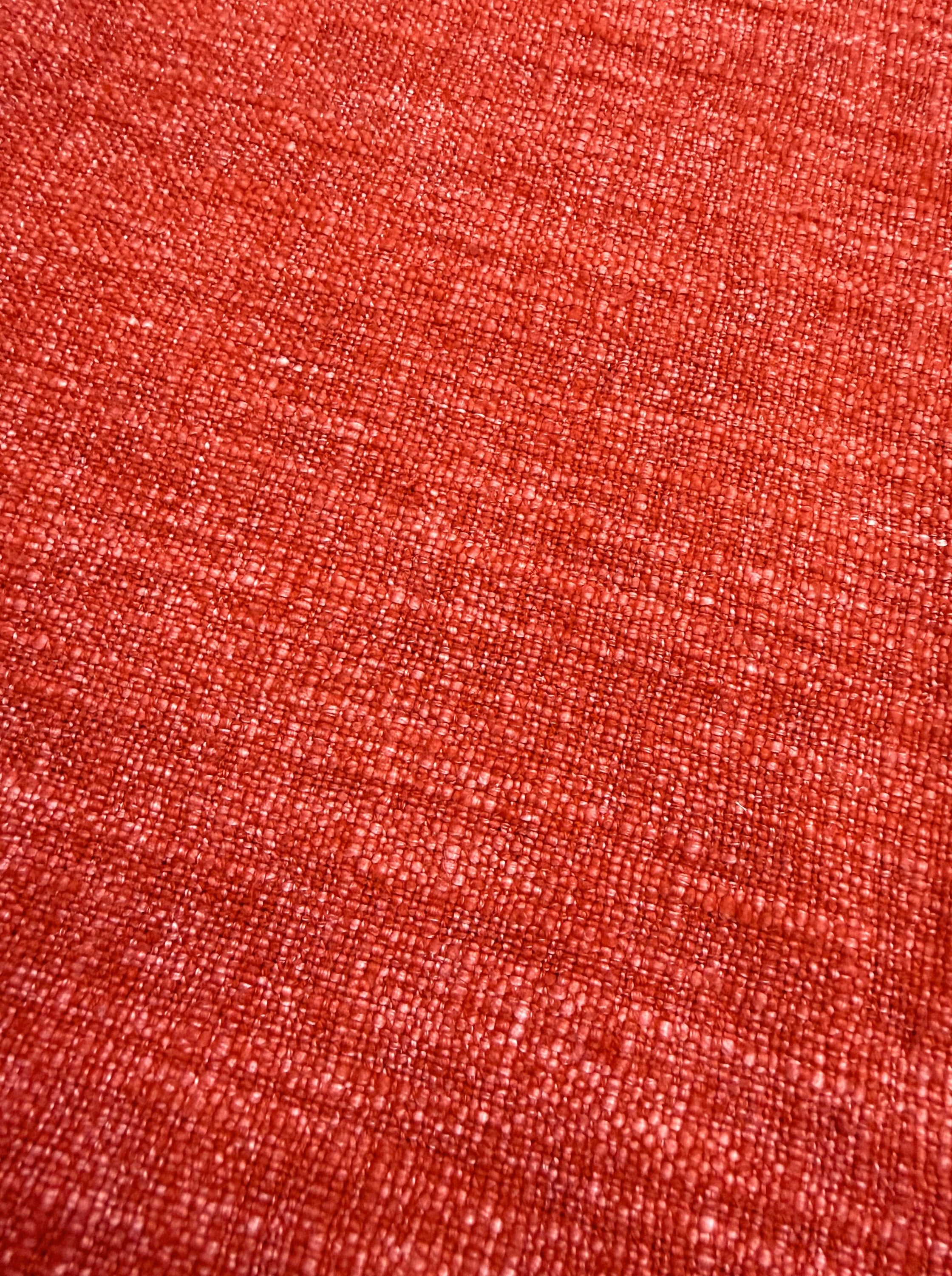 Rust Cotton Cushion Cover - 18X18