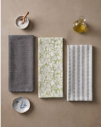 Sage & Slate Kitchen Towel - Set of 3 top view