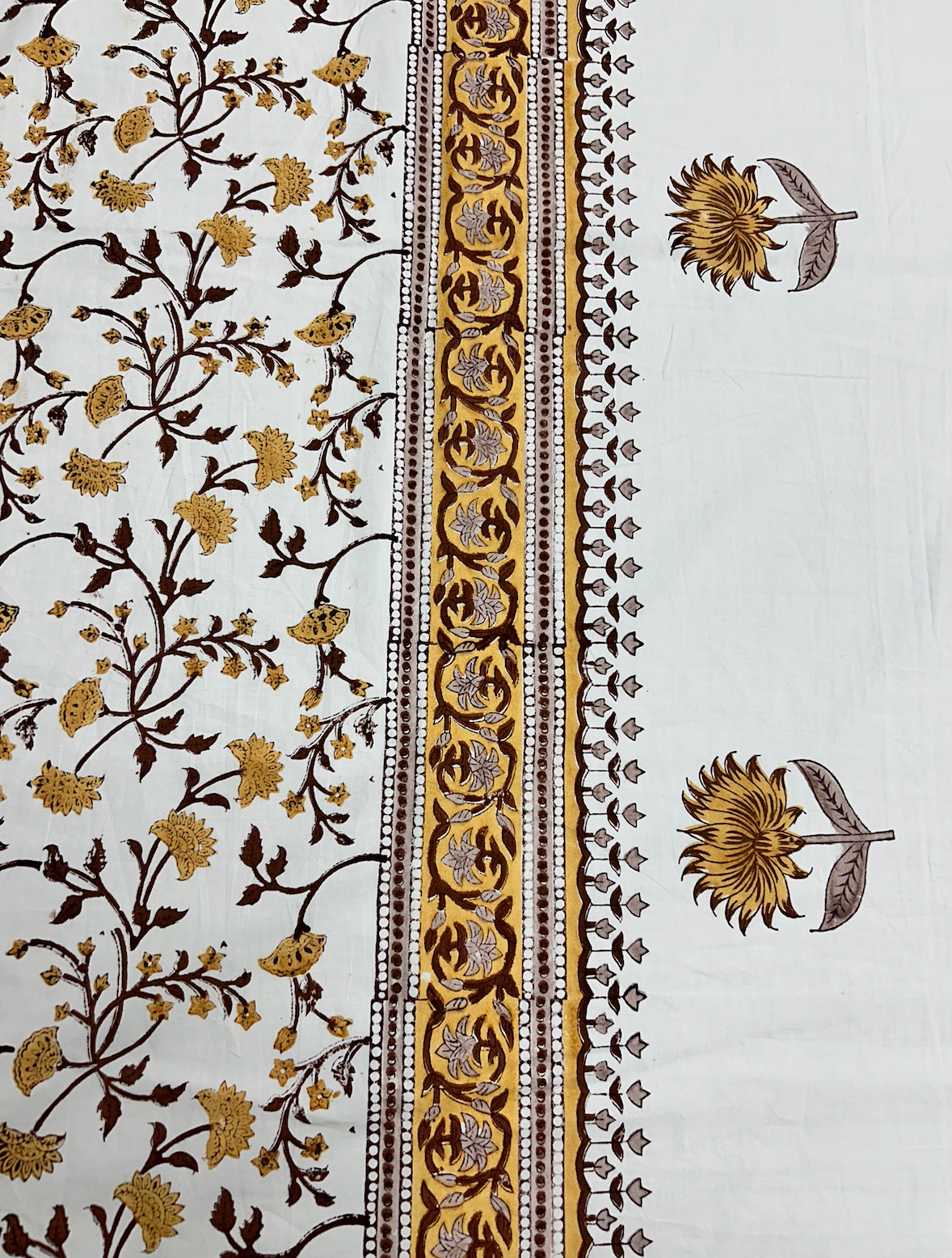 Gulbahar Cotton Percale Bedsheet - Premium Home Decor by Moraari