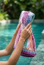 Ananas Jacquard Bath Towel - Premium Home Decor by Moraari