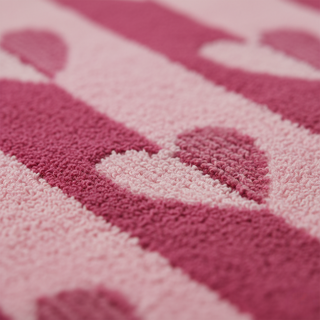 Pink Harmony Anti Skid Mat - Premium Home Decor by Moraari