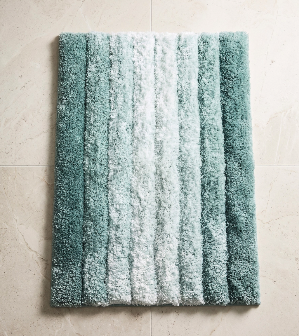 Ombre Tufted Anti Skid Bath Mat