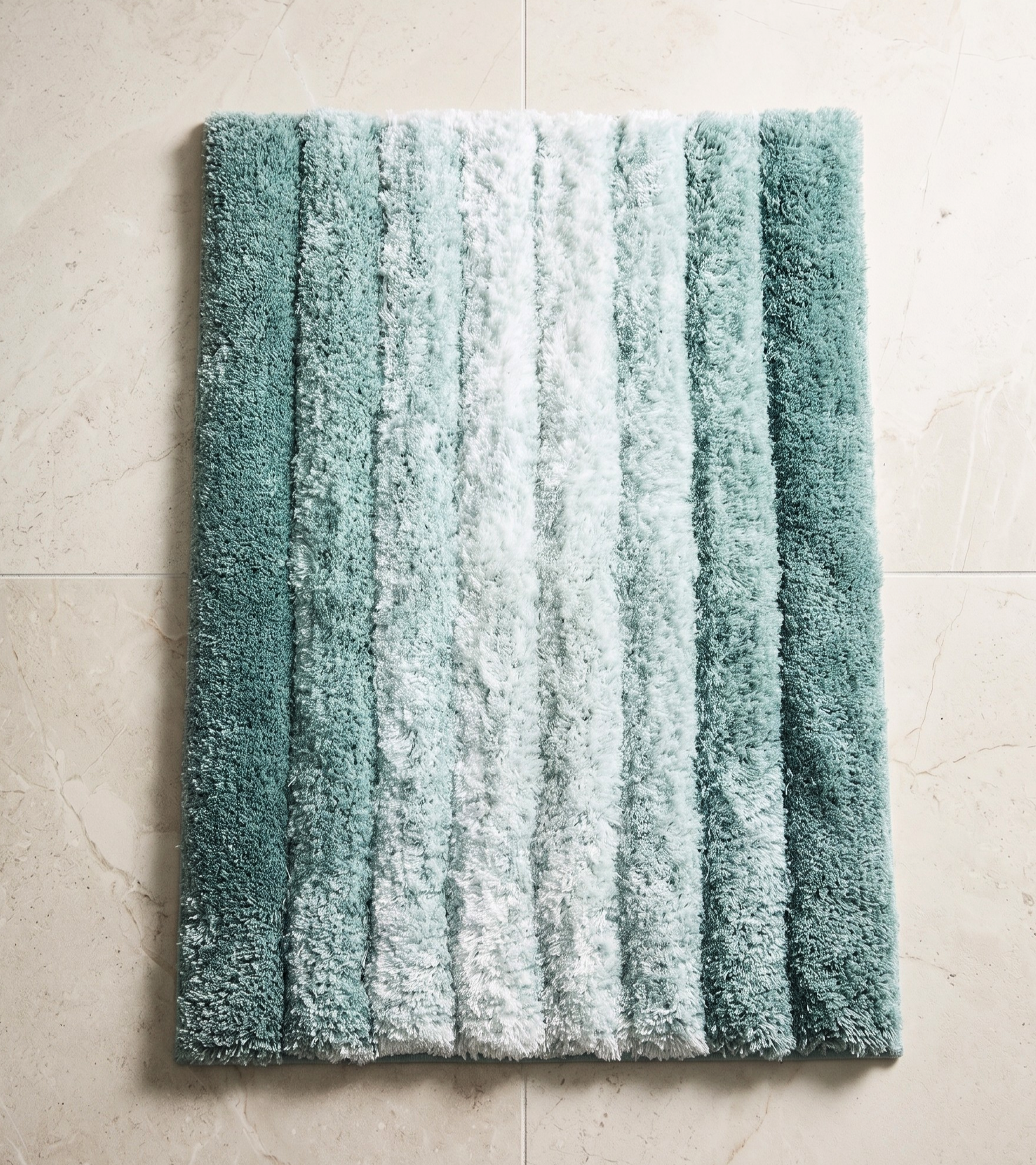 Ombre Tufted Anti Skid Bath Mat