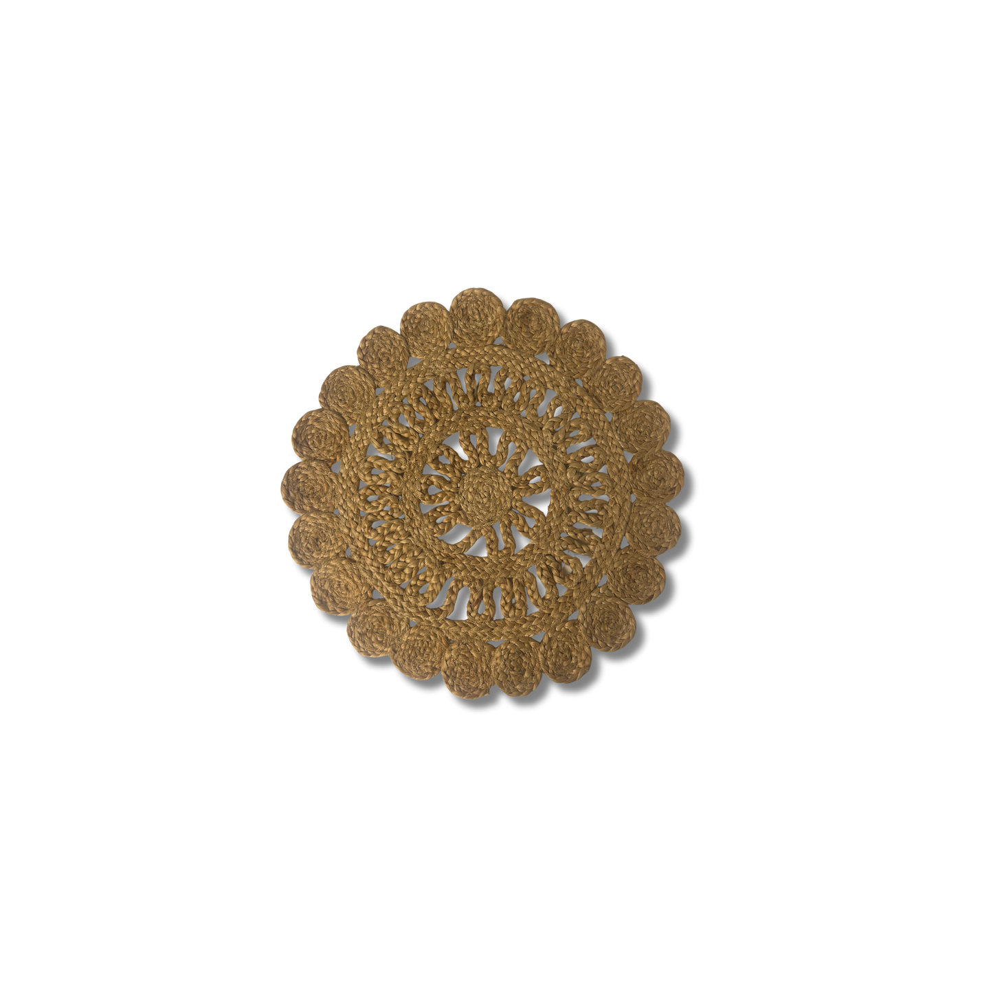 Solara Scalloped Jute Placemat