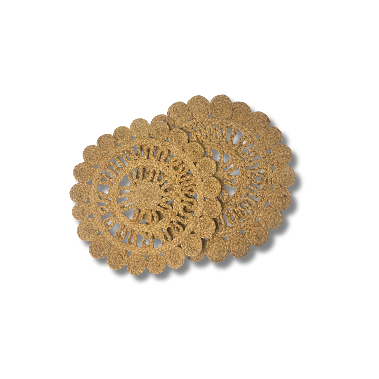 Solara Scalloped Jute Placemat