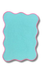 Gulabi Scalloped Placemats - Set of 2