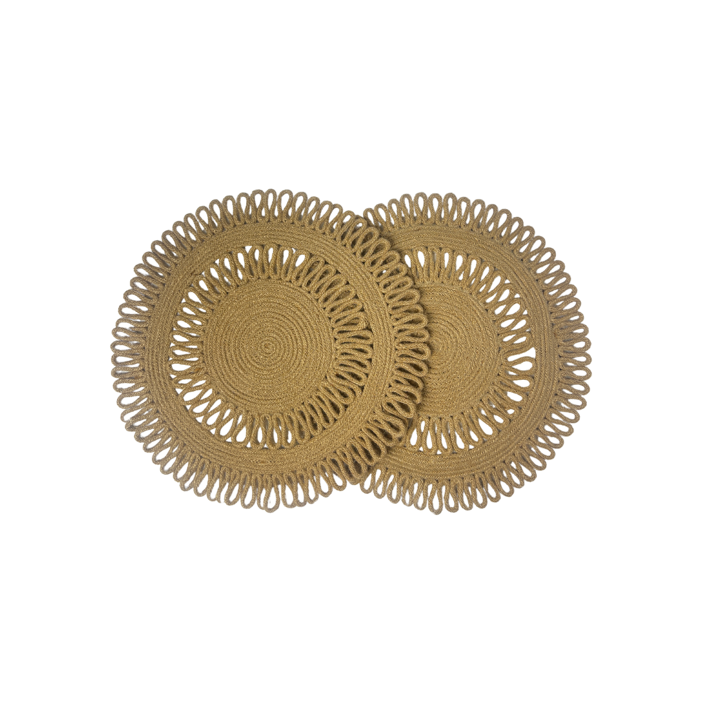 Sun-Kissed Jute Braided Placemat