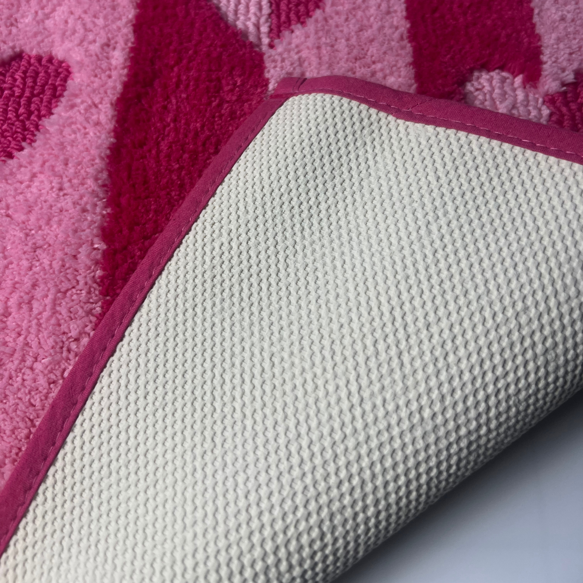 Pink Harmony Anti Skid Mat - Premium Home Decor by Moraari