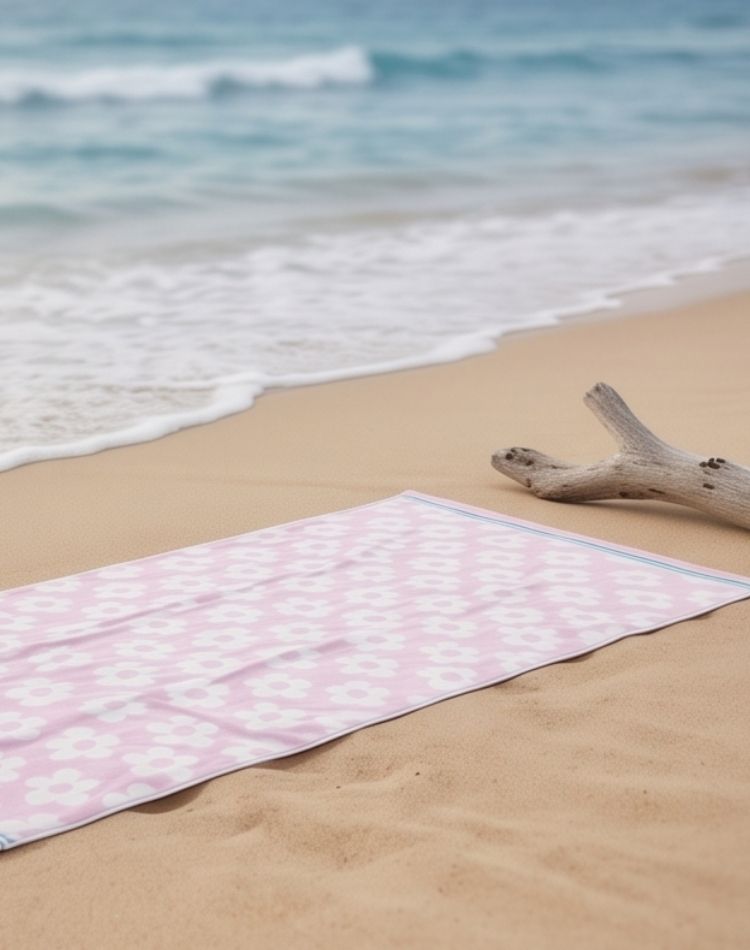 Blossom Jacquard Beach Towel