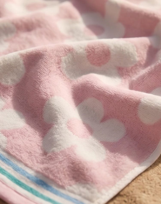 Blossom Jacquard Beach Towel
