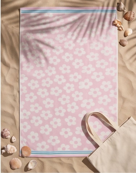 Blossom Jacquard Beach Towel
