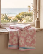 Blossom Jacquard Beach Towel