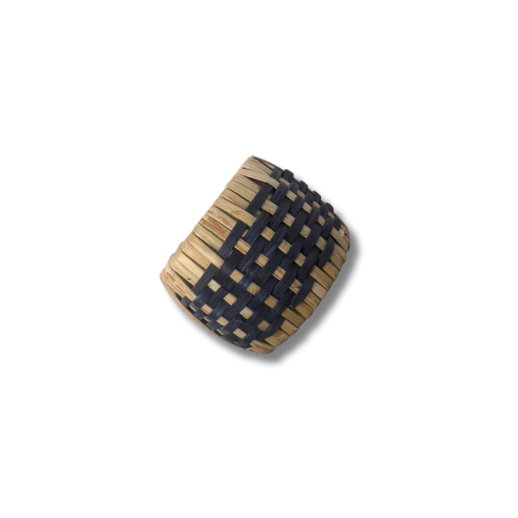 Karu Rattan Napkin rings - Set of 4 - Premium Home Decor by Moraari