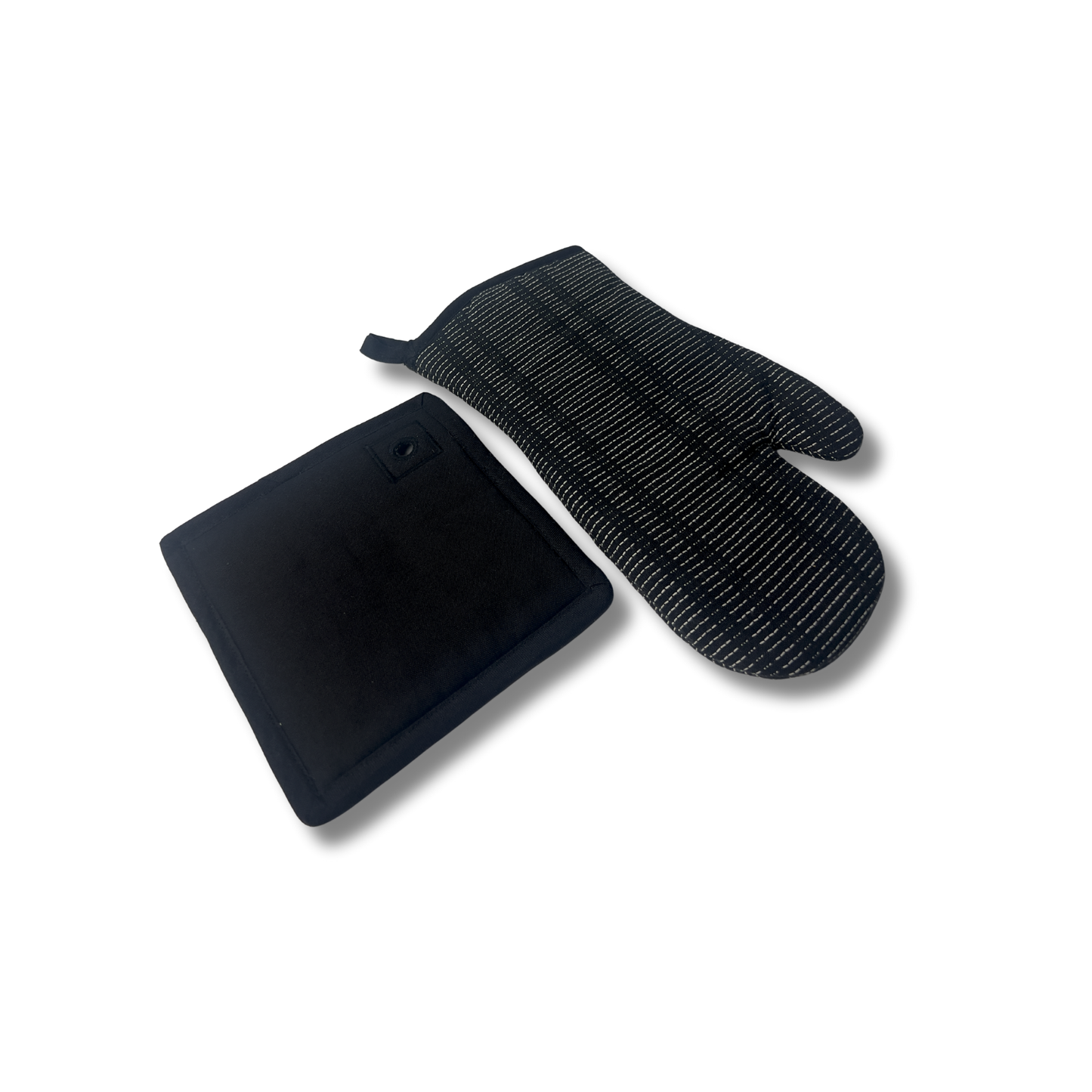 Midnight Navy Oven Mitt & Pot Holder Set