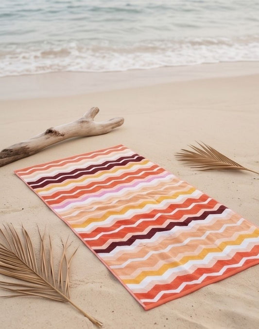 Surya Wave Beach Towel