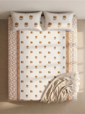 Gulbahar Cotton Percale Bedsheet - Premium Home Decor by Moraari