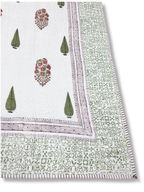 Gulnaar Cypress AC Quilt - Mulmul - Premium Home Decor by Moraari