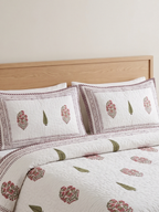 Gulnaar Cypress AC Quilt - Mulmul - Premium Home Decor by Moraari