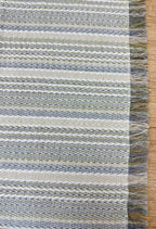 Nordic Frost Woven Table Runner - 6 Seater