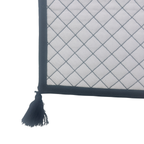 Onyx Frame Quilted 6 Seater Table Runner - Premium Home Decor by Moraari